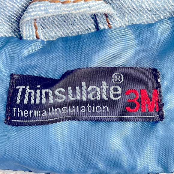 STUDDED BIKERS DREAM APPAREL DENIM Metal Hardware 100% LEATHER MOTORCYCLE JACKET - Picture 13 of 14